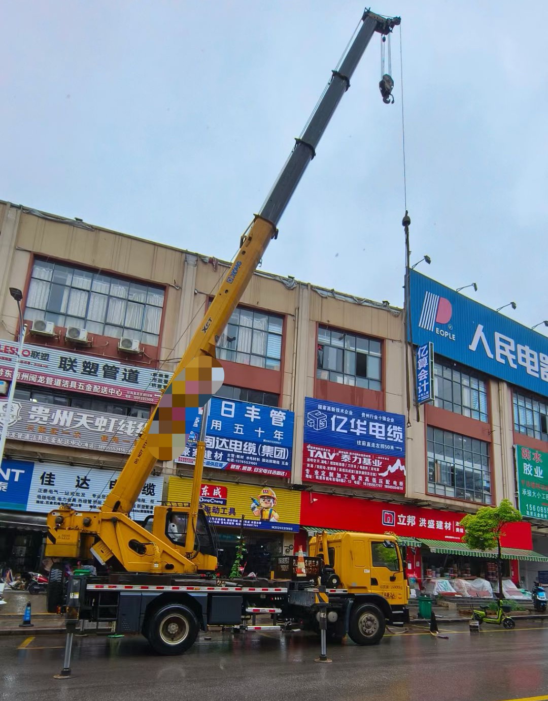 长阳吊车吊机租赁桥梁吊装